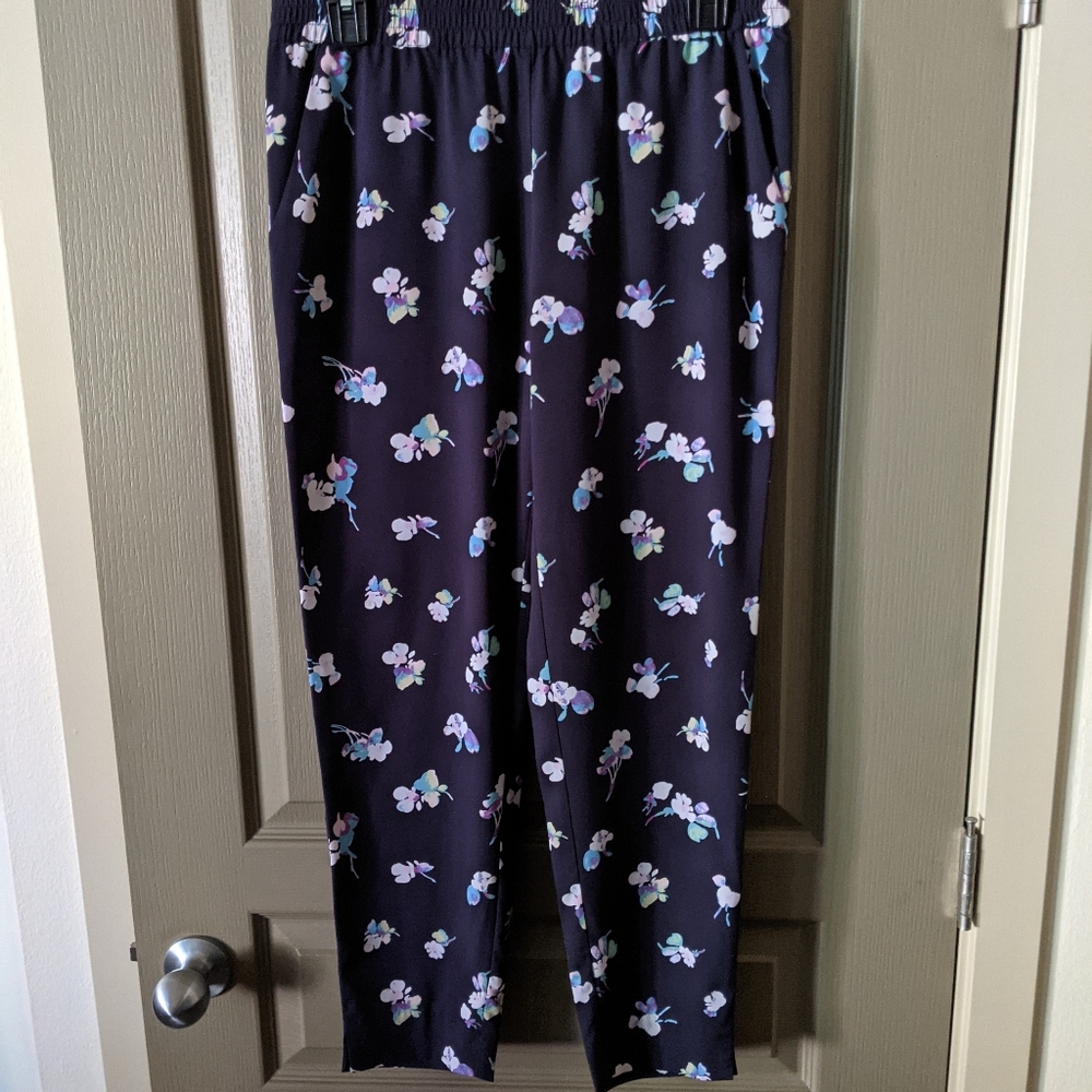Chelsea28 Nordstrom Floral Pull On Pants S